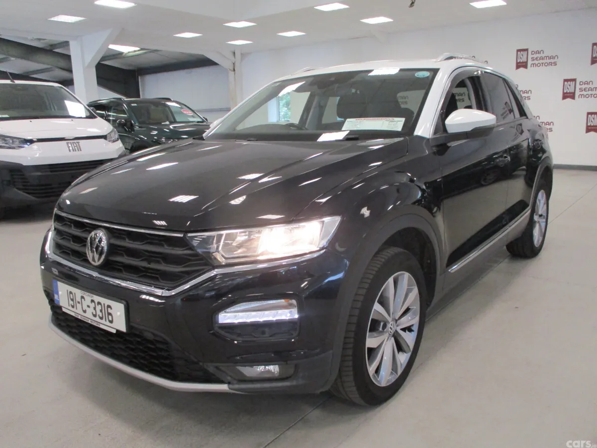 Volkswagen T-Roc SUV, Diesel, 2019, Black