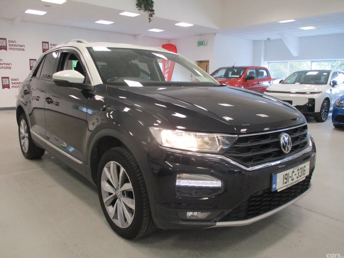 Volkswagen T-Roc SUV, Diesel, 2019, Black