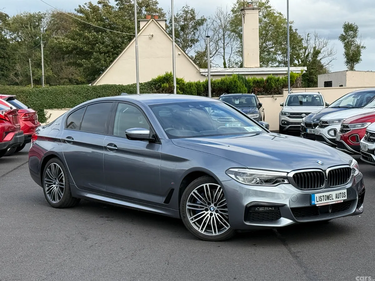 BMW 5-Series Saloon, Petrol Plug-in Hybrid, 2020, Grey