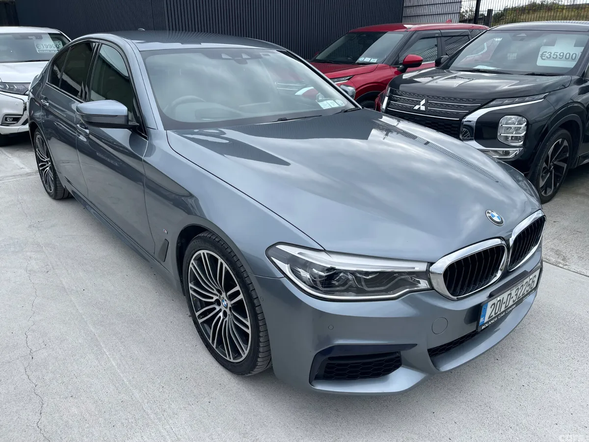 BMW 5-Series Saloon, Petrol Plug-in Hybrid, 2020, Grey