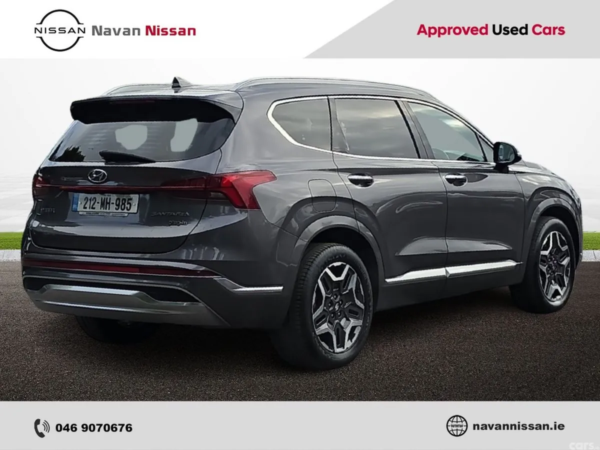 Hyundai Santa Fe SUV, Petrol Plug-in Hybrid, 2021, Grey