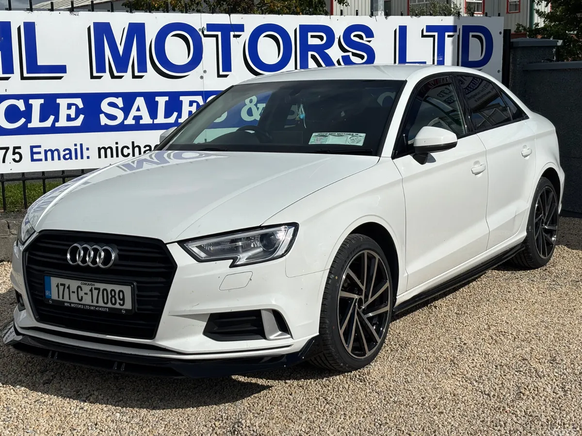Audi A3 Saloon, Diesel, 2017, White