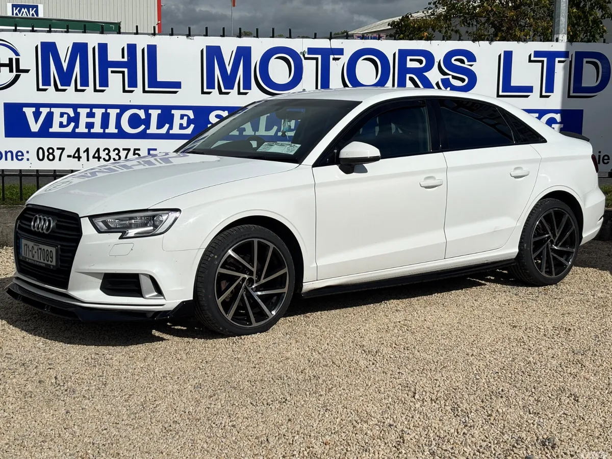 Audi A3 Saloon, Diesel, 2017, White