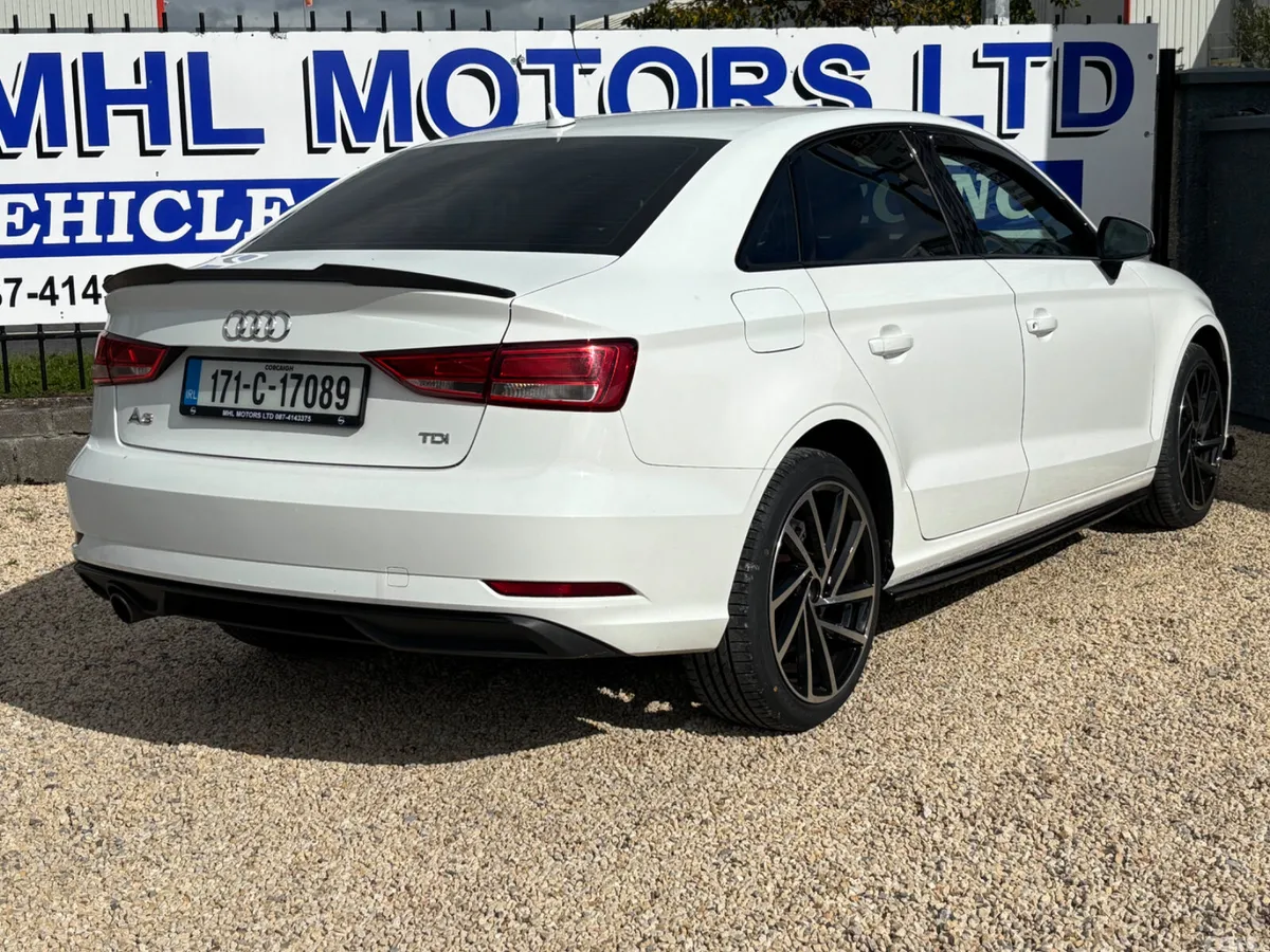 Audi A3 Saloon, Diesel, 2017, White