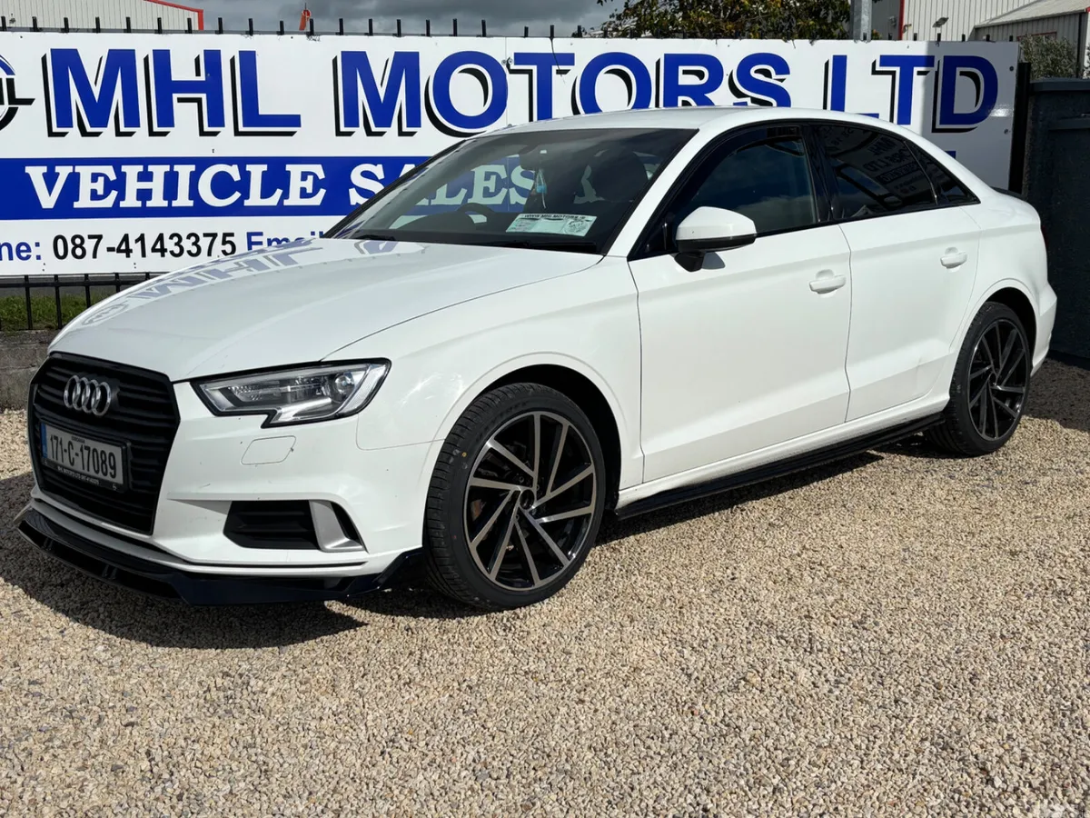 Audi A3 Saloon, Diesel, 2017, White
