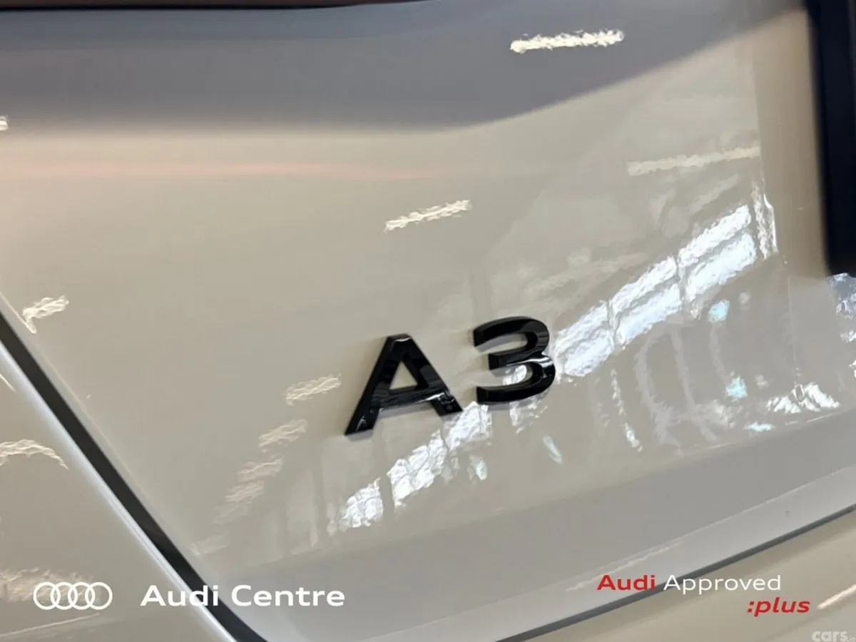Audi A3 Saloon, Petrol, 2026, White