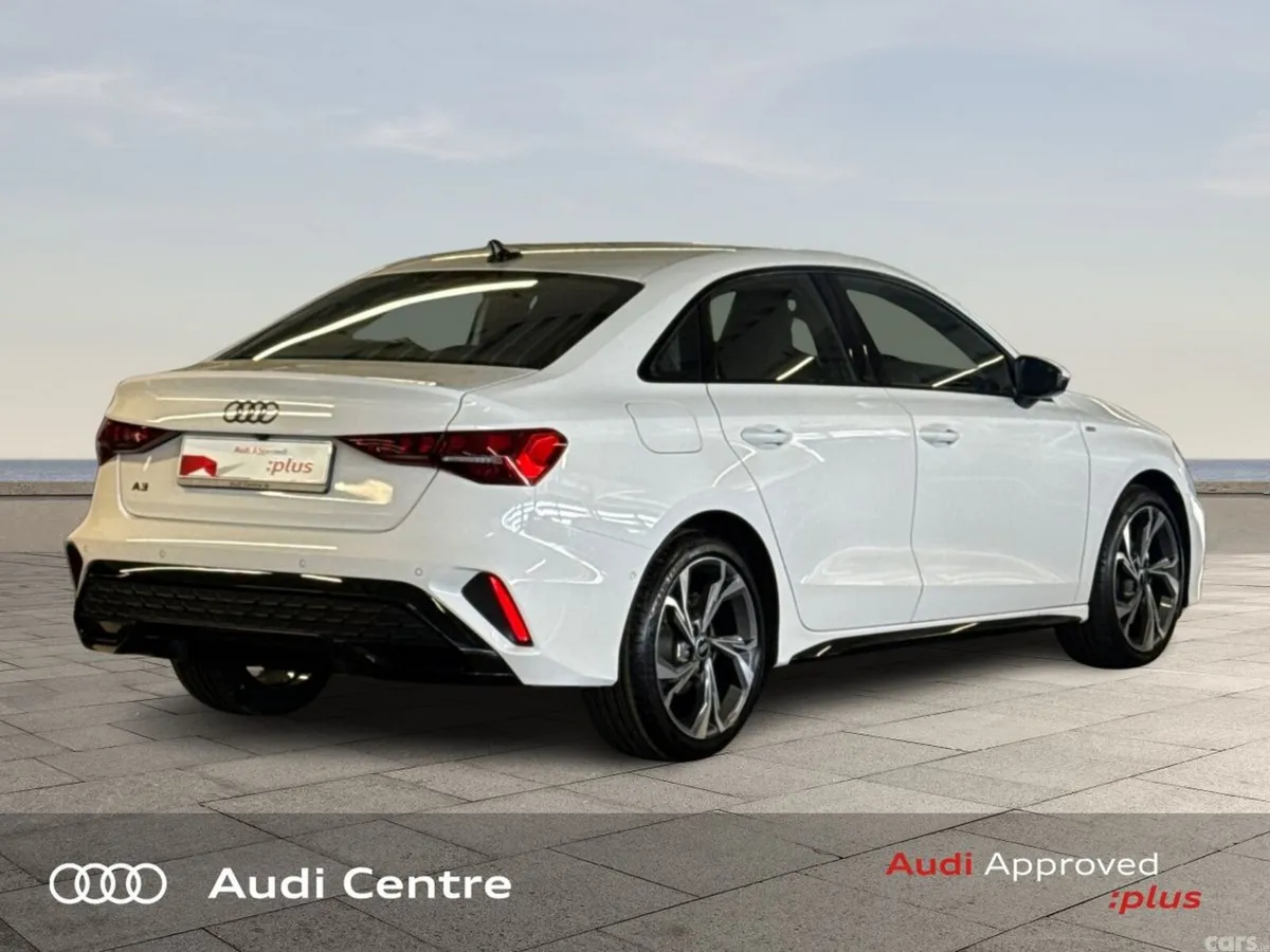 Audi A3 Saloon, Petrol, 2026, White