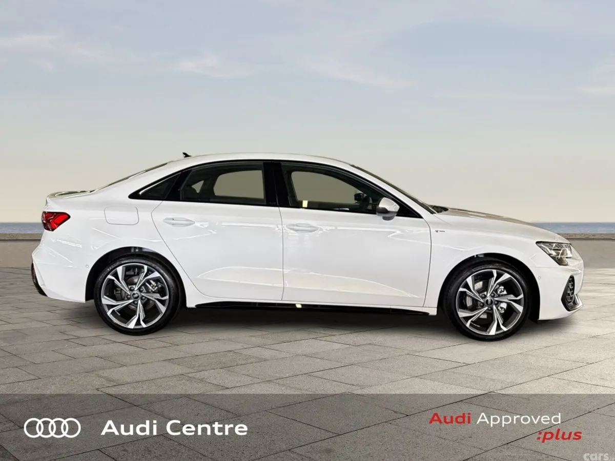 Audi A3 Saloon, Petrol, 2026, White