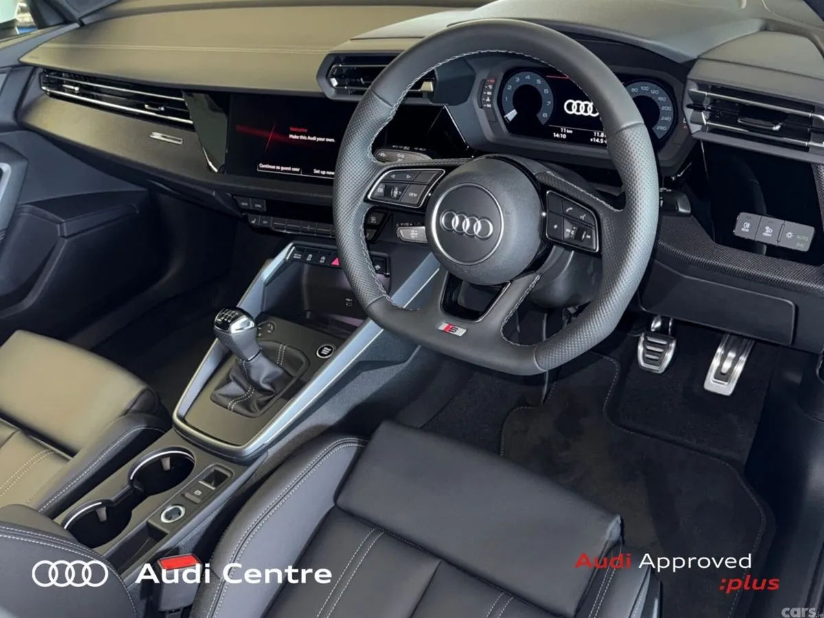 Audi A3 Saloon, Petrol, 2026, White