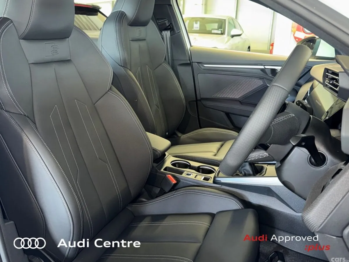 Audi A3 Saloon, Petrol, 2026, White