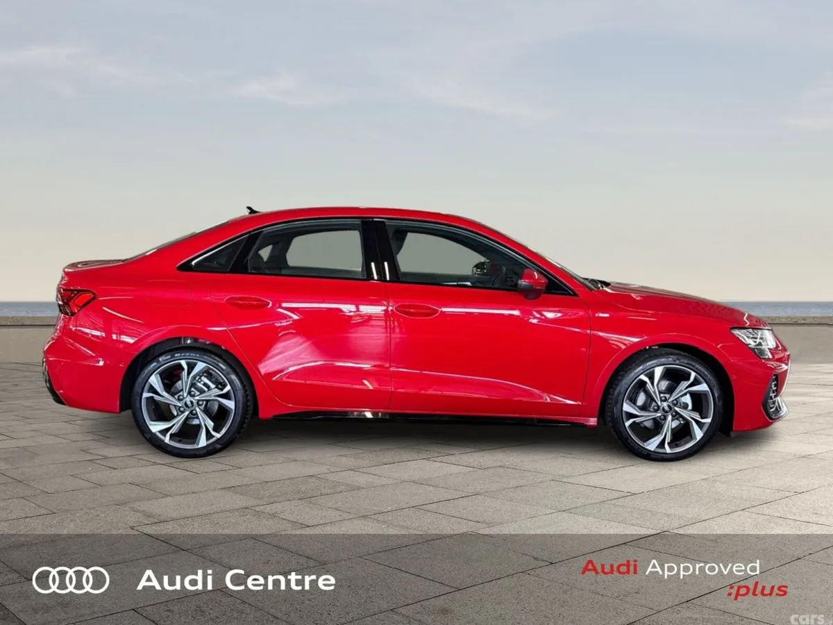 Audi A3 Saloon, Petrol, 2026, Red