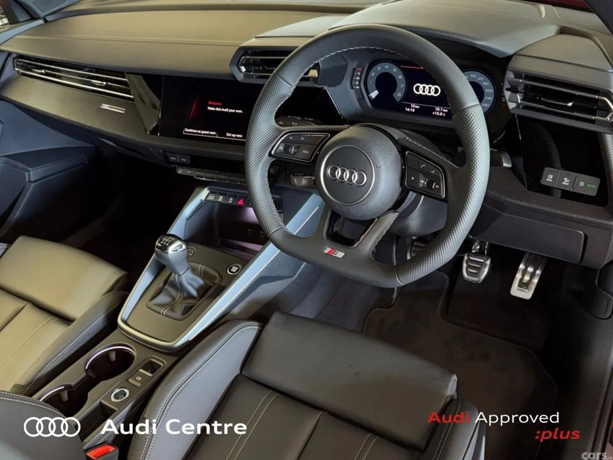 Audi A3 Saloon, Petrol, 2026, Red