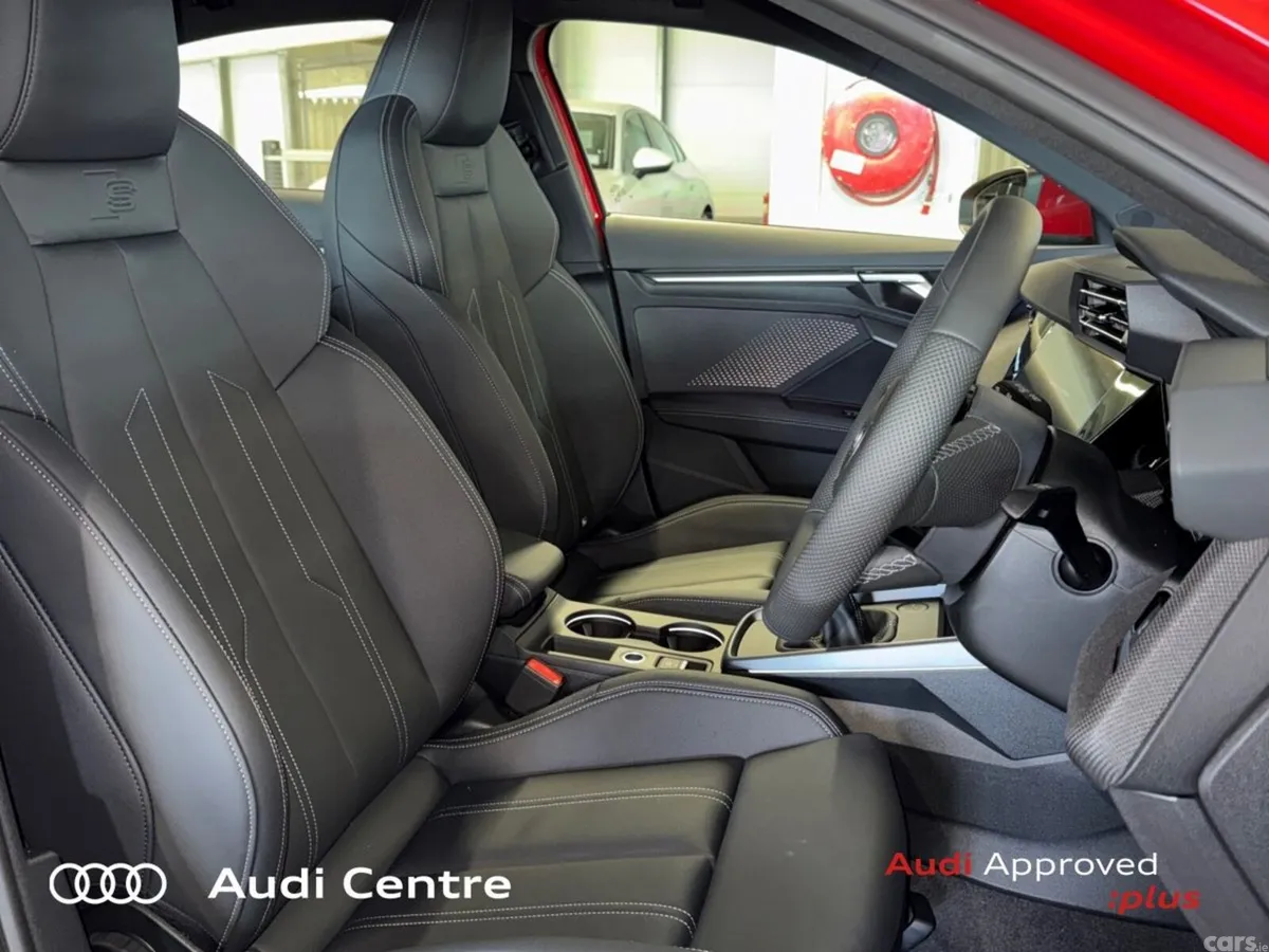 Audi A3 Saloon, Petrol, 2026, Red
