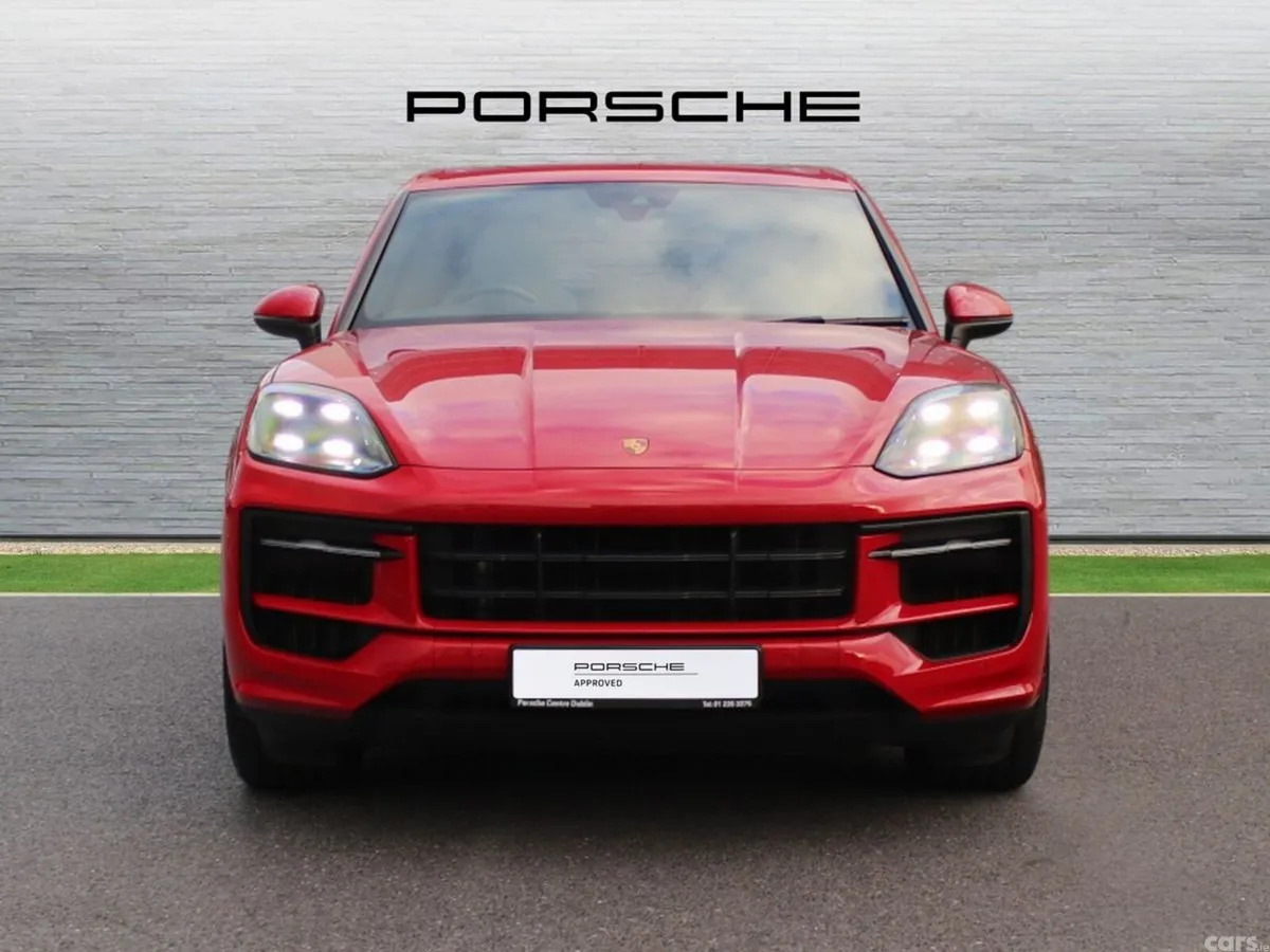 Porsche Cayenne SUV, Petrol Plug-in Hybrid, 2024, Red
