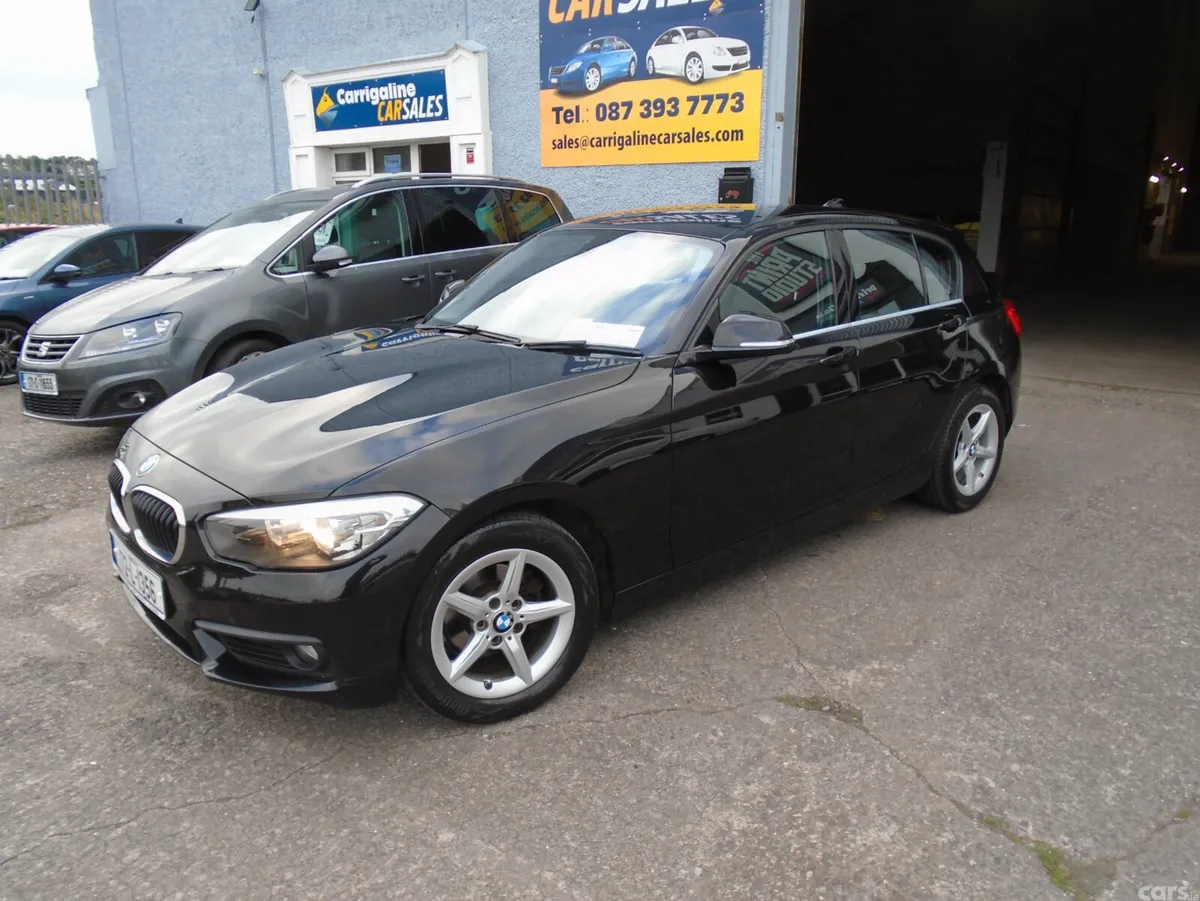 BMW 1-Series Hatchback, Petrol, 2017, Black