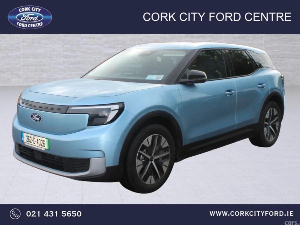 Ford Explorer MPV, Electric, 2026, Blue