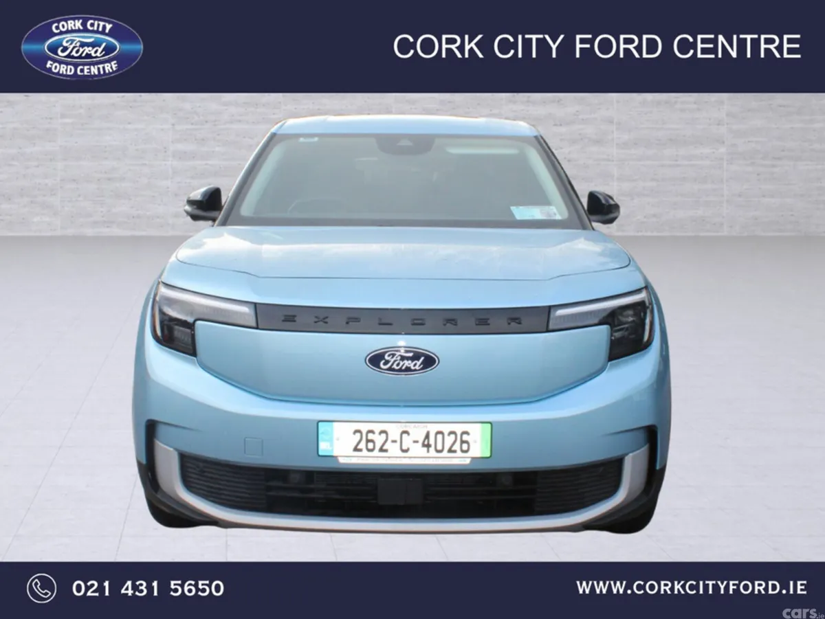 Ford Explorer MPV, Electric, 2026, Blue