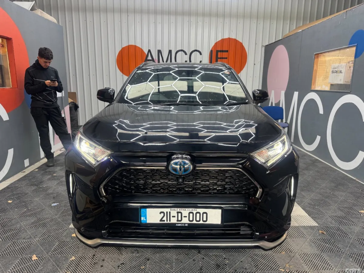 Toyota RAV4 SUV, Petrol Plug-in Hybrid, 2021, Black