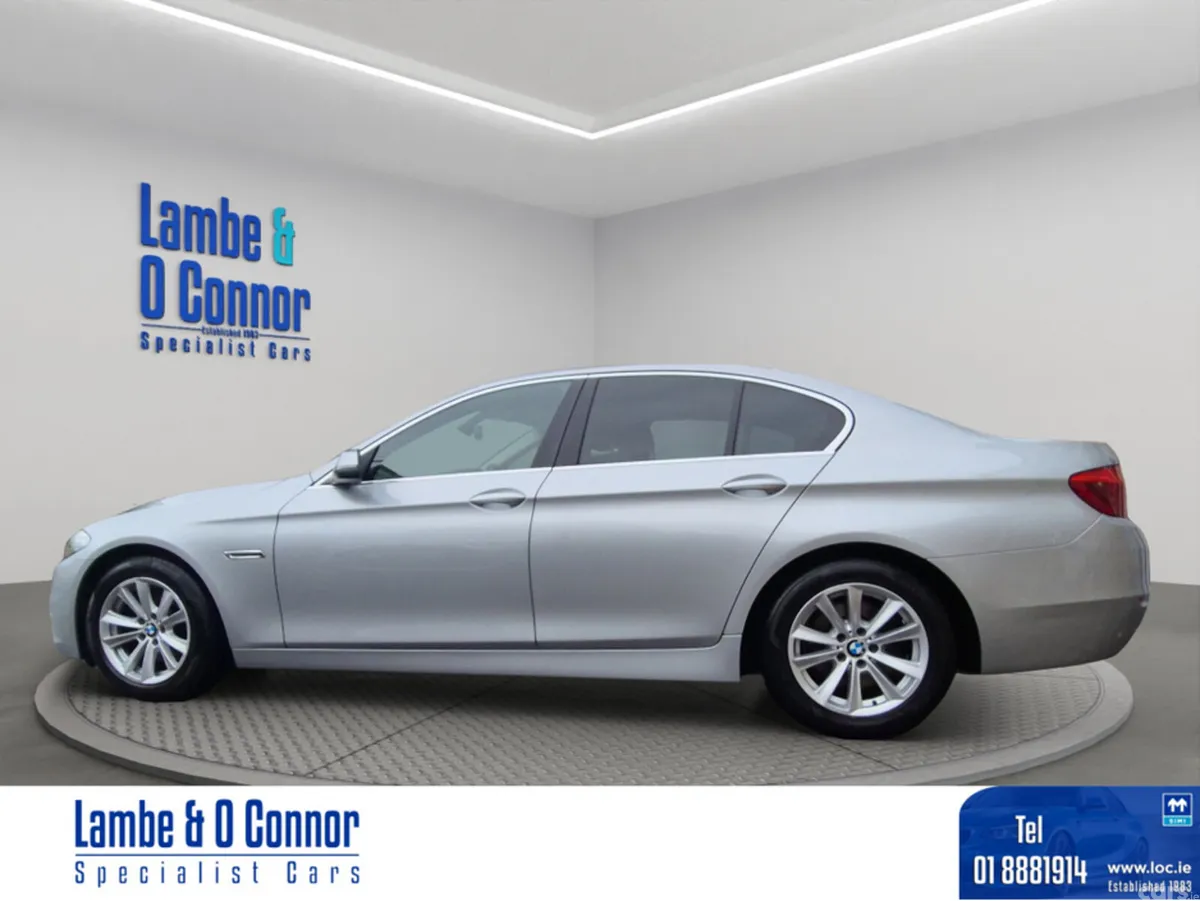 BMW 5-Series Saloon, Diesel, 2016, Silver