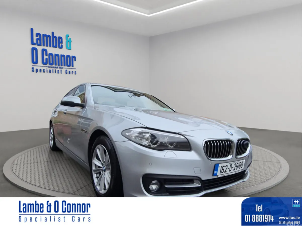 BMW 5-Series Saloon, Diesel, 2016, Silver