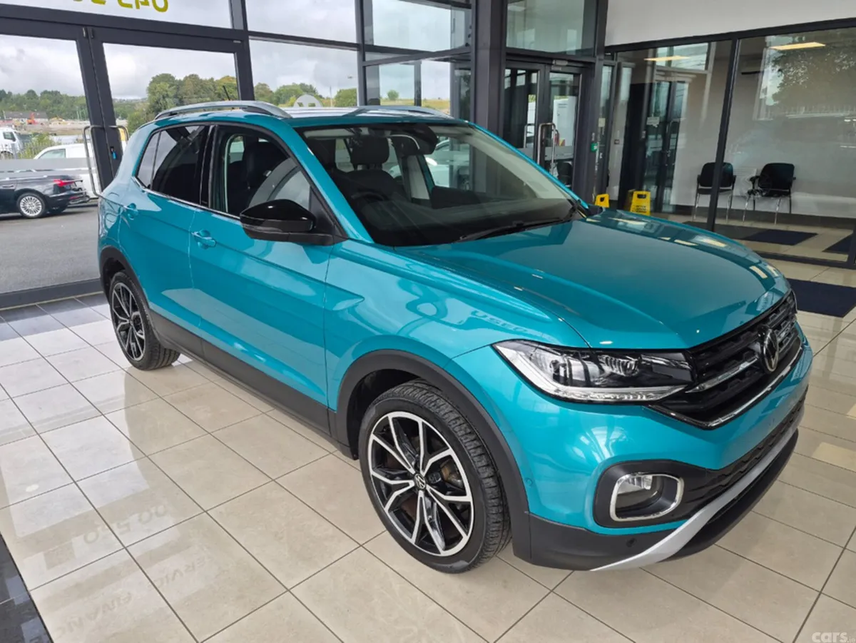 Volkswagen T-Cross SUV, Petrol, 2022, Blue