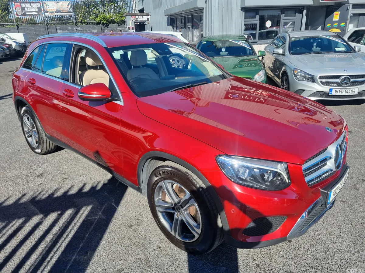 Mercedes-Benz GLC SUV, Diesel, 2018, Red