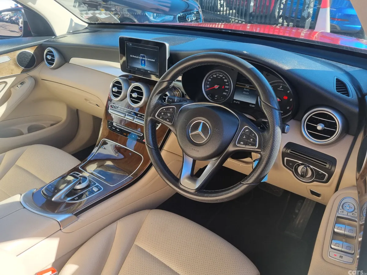 Mercedes-Benz GLC SUV, Diesel, 2018, Red