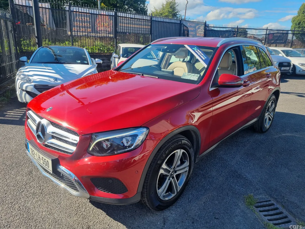 Mercedes-Benz GLC SUV, Diesel, 2018, Red