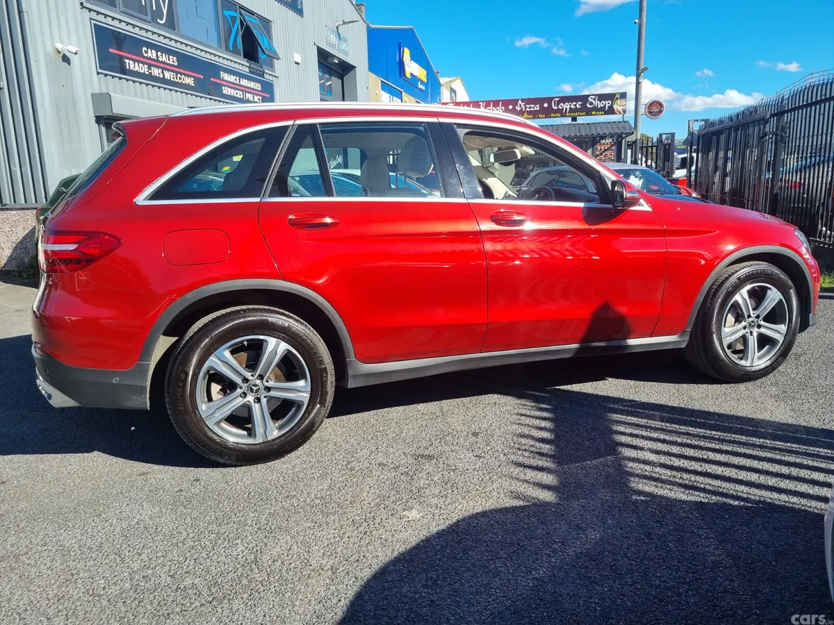 Mercedes-Benz GLC SUV, Diesel, 2018, Red
