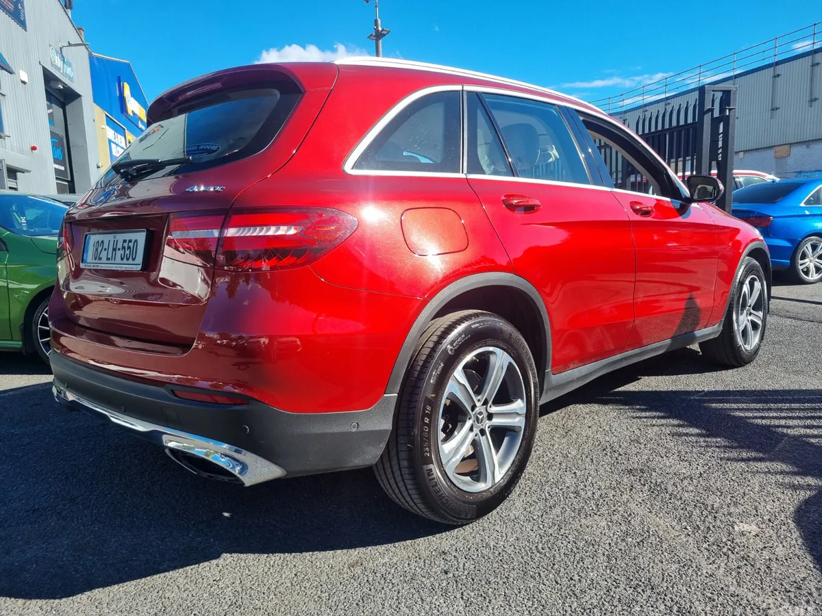 Mercedes-Benz GLC SUV, Diesel, 2018, Red