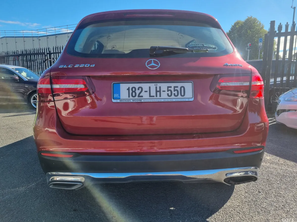 Mercedes-Benz GLC SUV, Diesel, 2018, Red