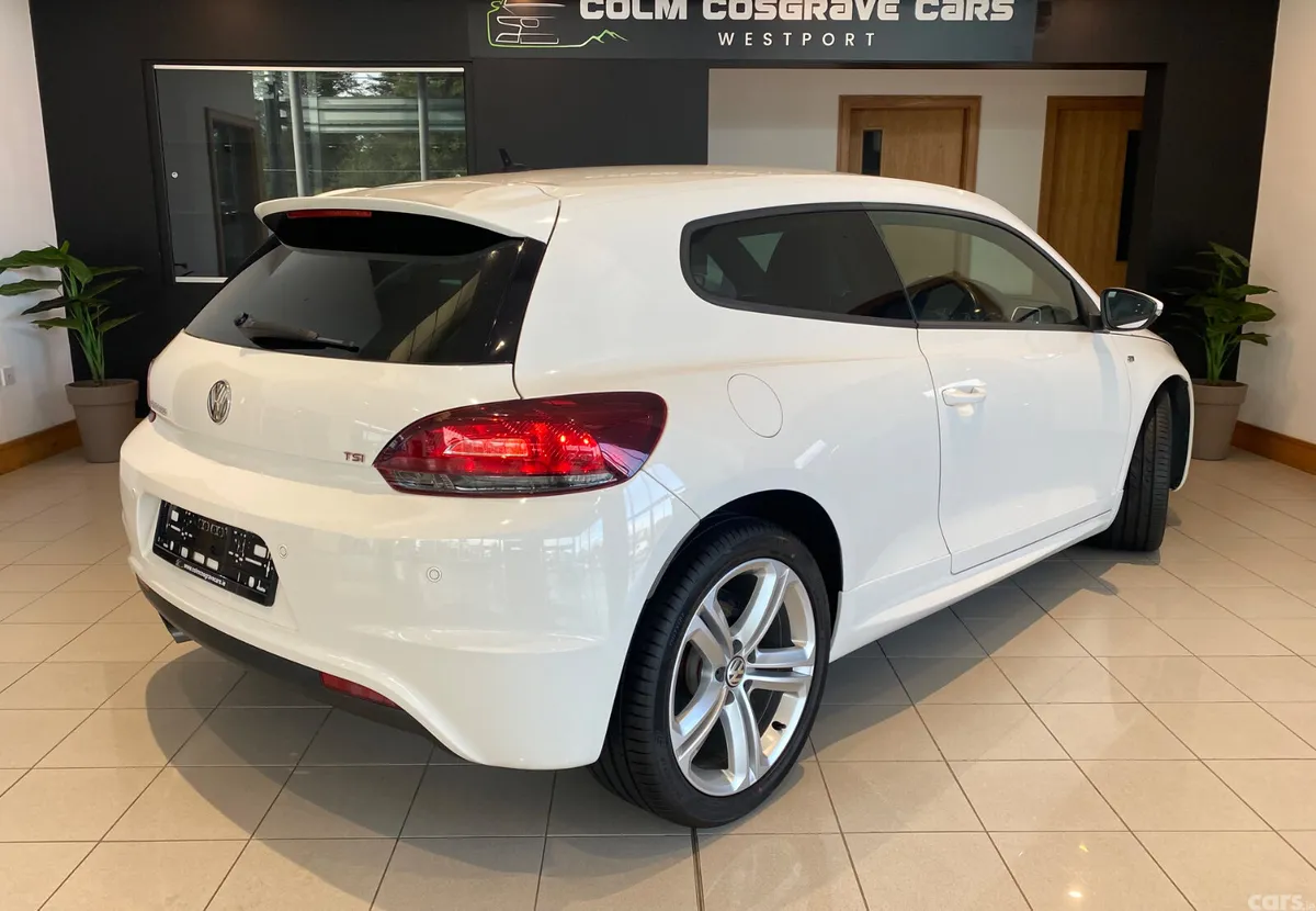 Volkswagen Scirocco Coupe, Petrol, 2013, White