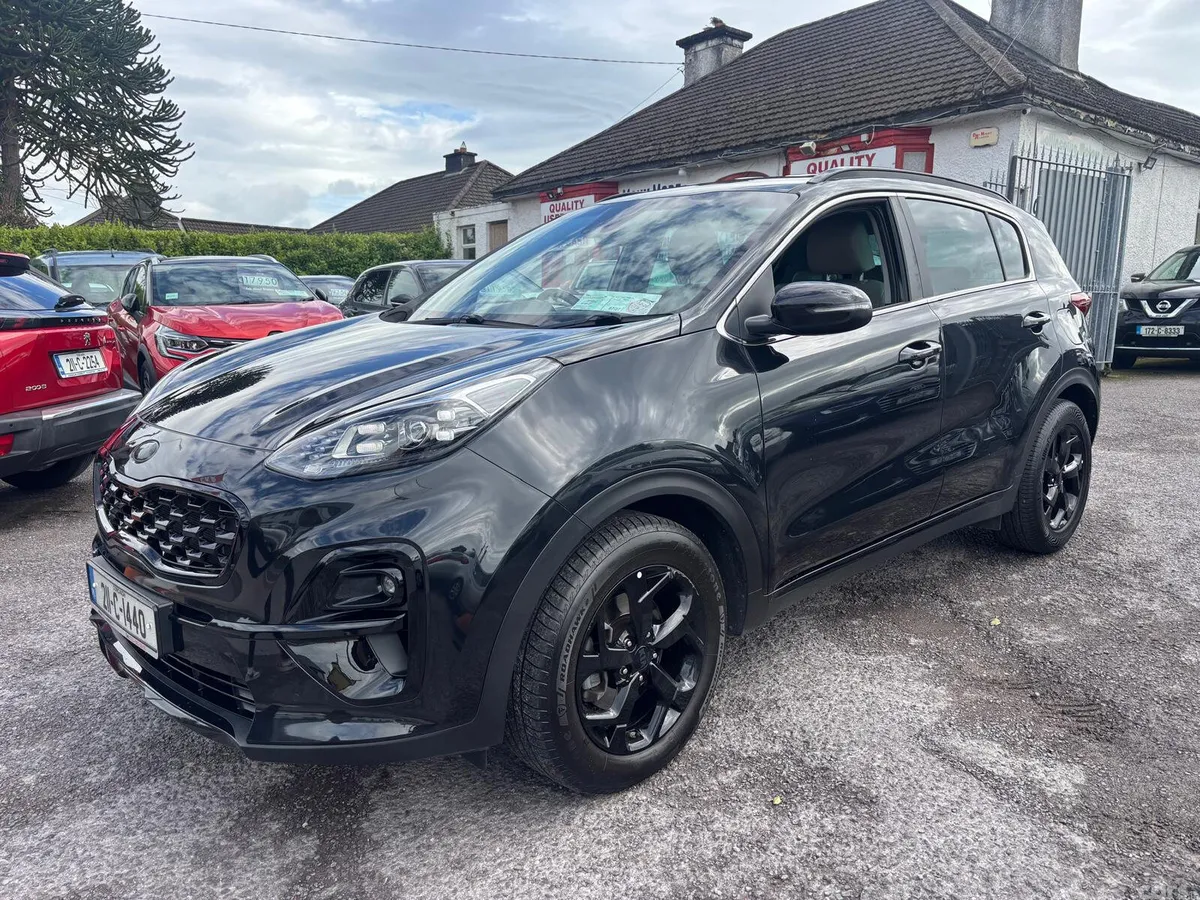 Kia Sportage SUV, Diesel Hybrid, 2021, Black