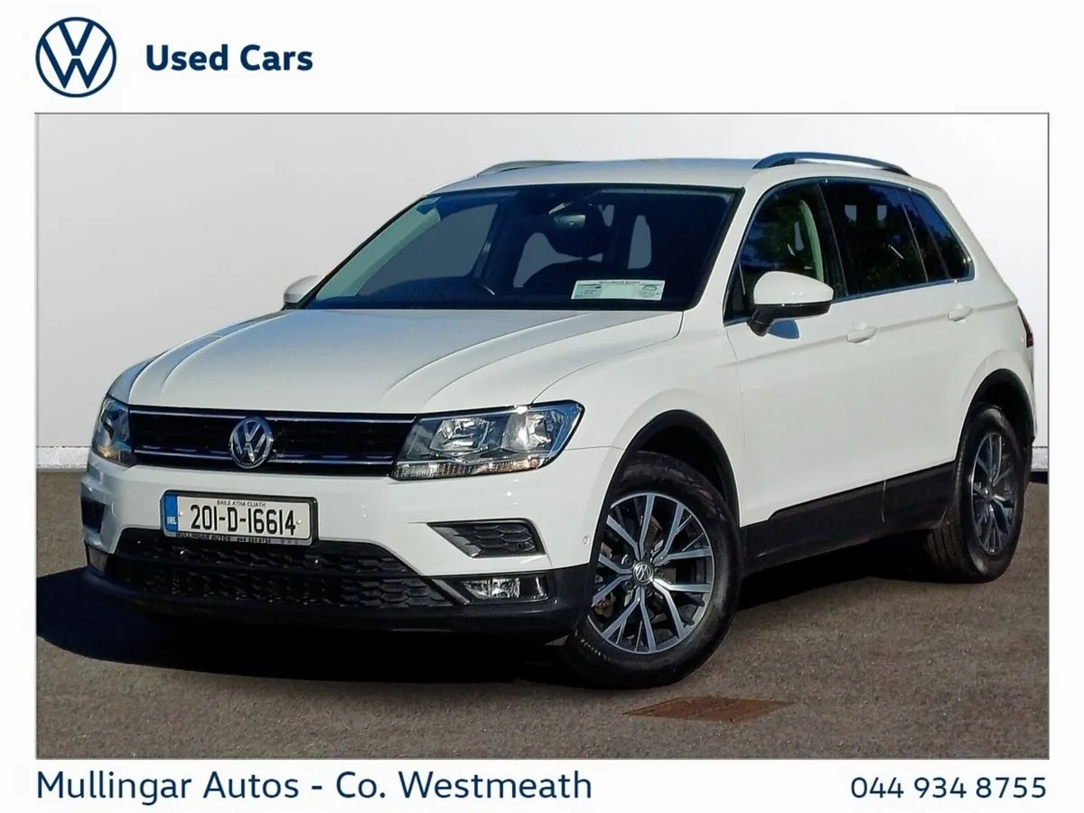 Volkswagen Tiguan SUV, Diesel, 2020, White