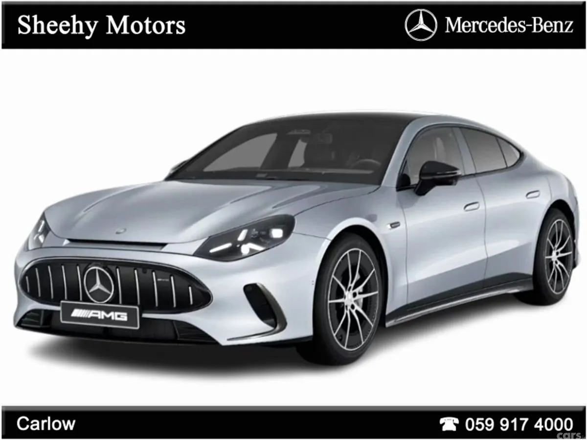 Mercedes-Benz AMG GT Coupe, Electric, 2027, Silver