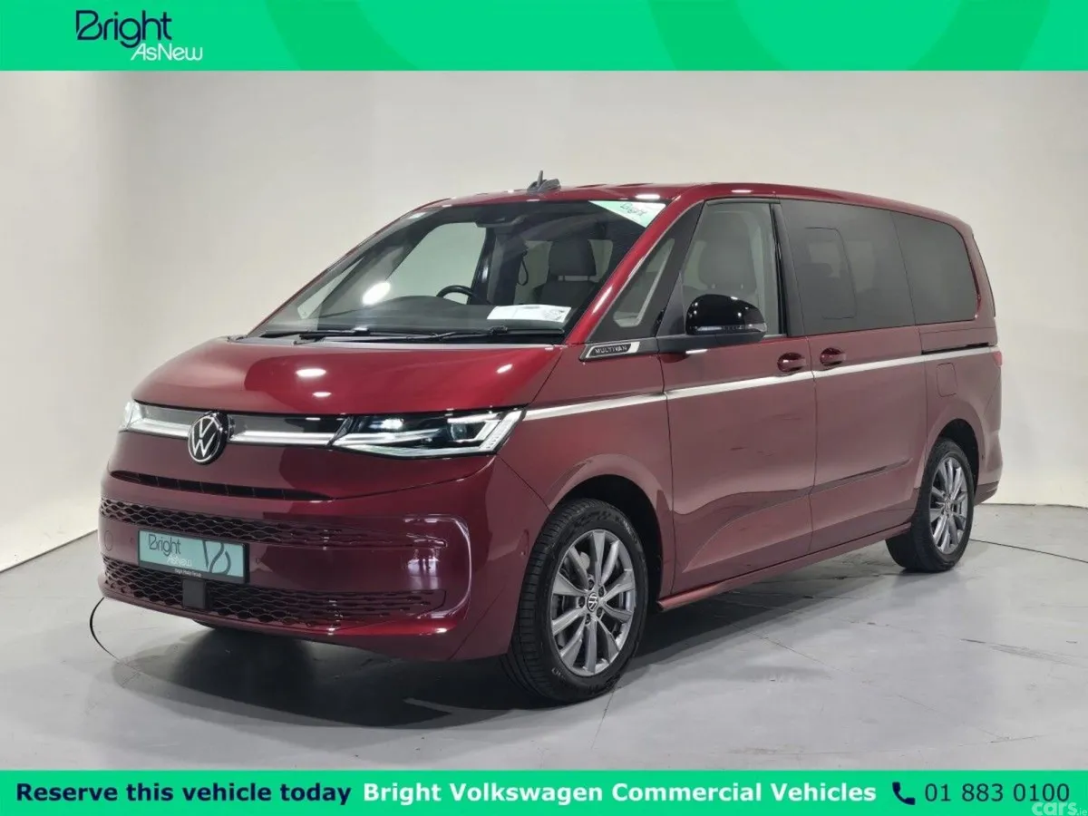 Volkswagen Transporter MPV, Petrol Plug-in Hybrid, 2023, Red