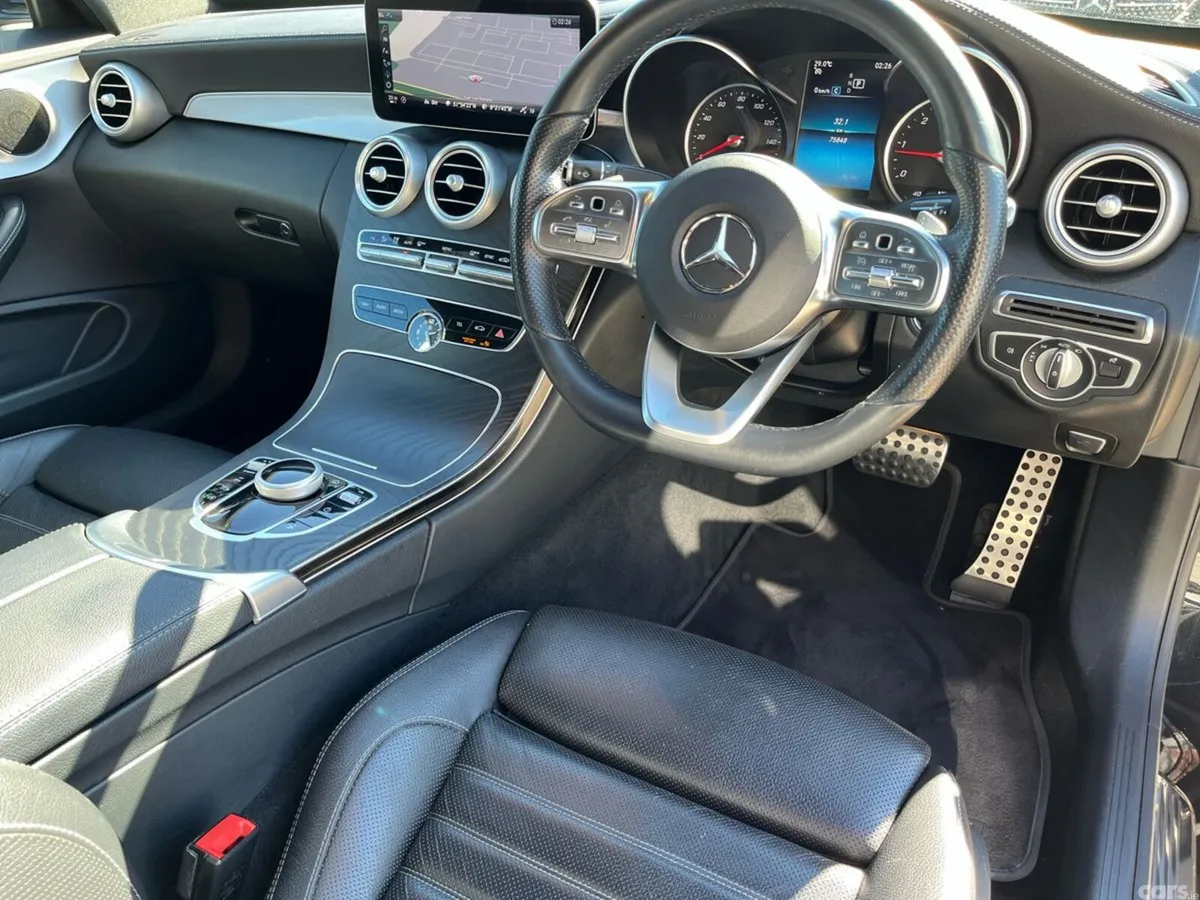 Mercedes-Benz C-Class Coupe, Diesel, 2021, Black