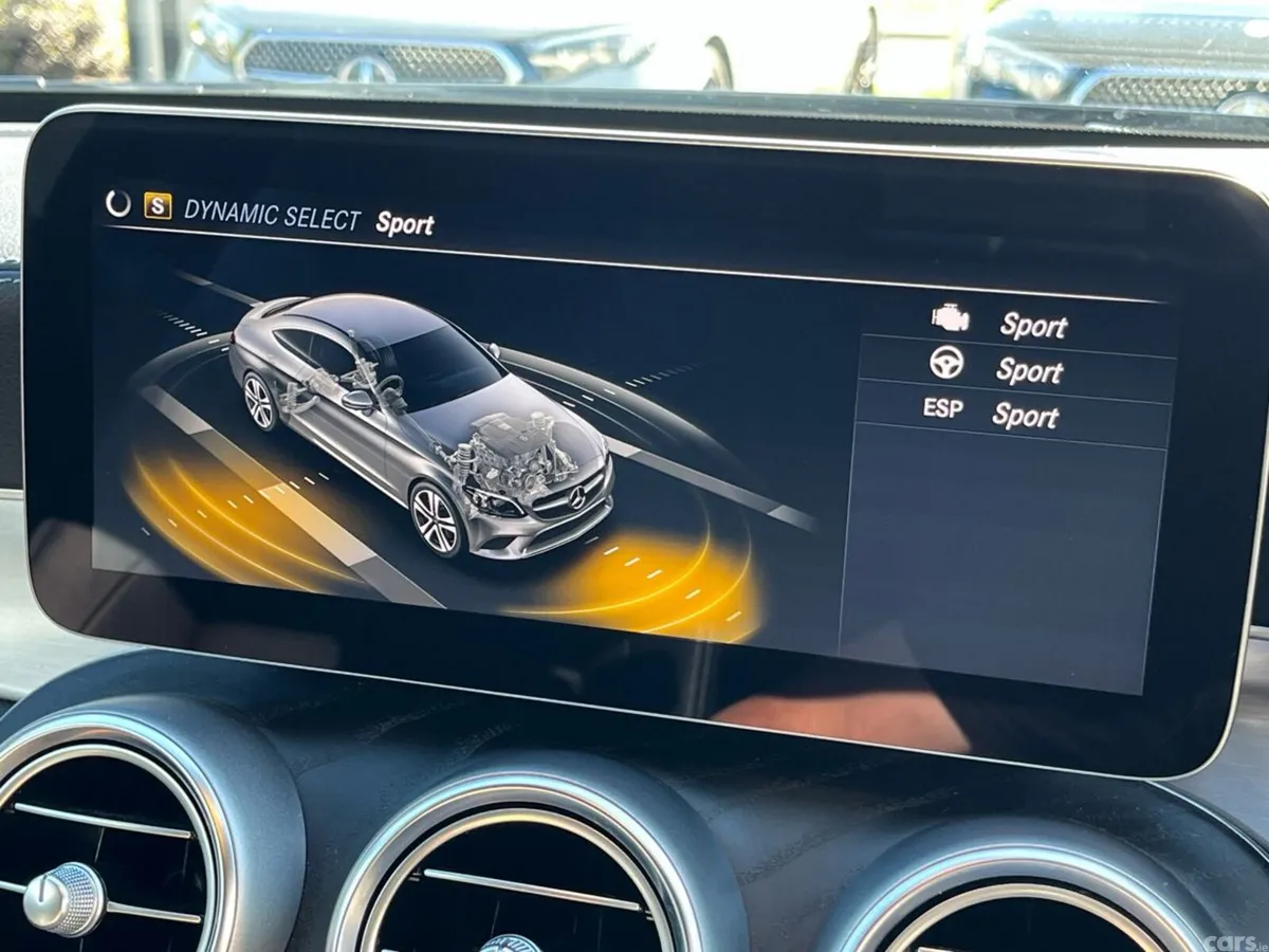 Mercedes-Benz C-Class Coupe, Diesel, 2021, Black