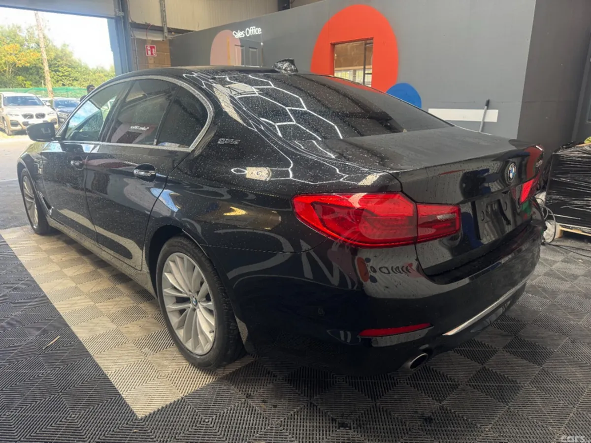 BMW 5-Series Saloon, Petrol, 2018, Black