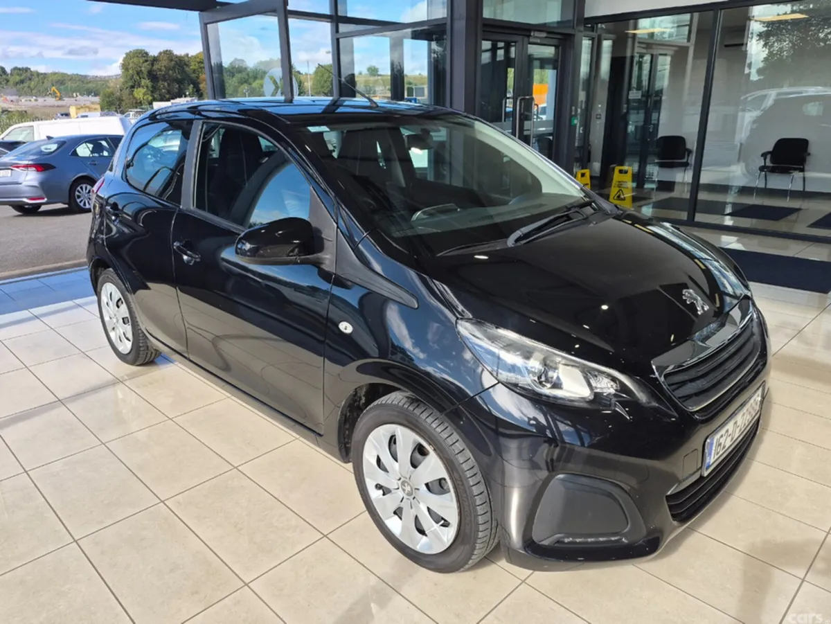 Peugeot 108 Hatchback, Petrol, 2016, Black