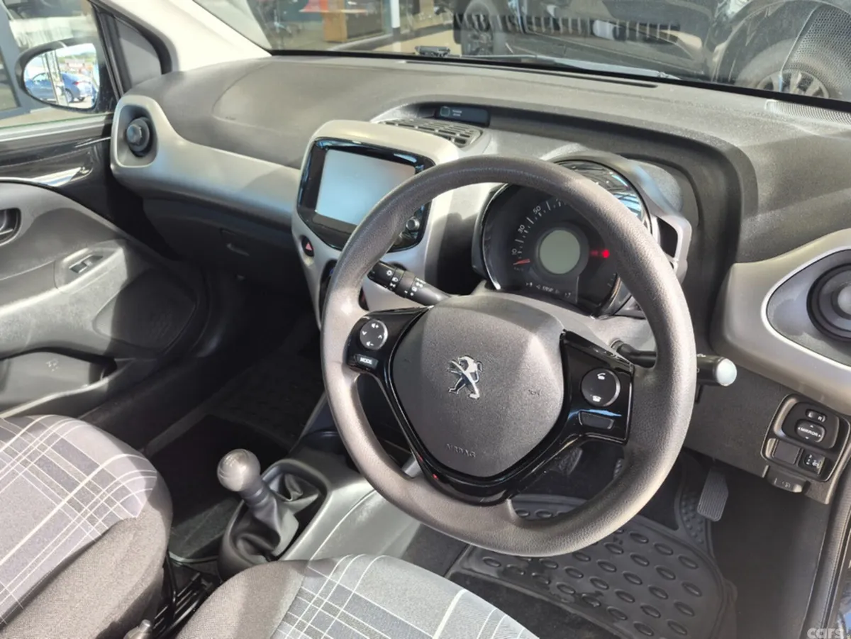 Peugeot 108 Hatchback, Petrol, 2016, Black