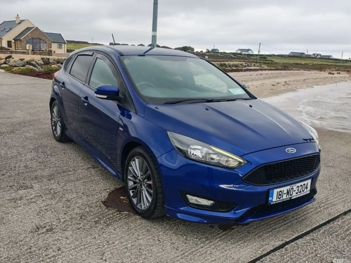 Ford Focus Hatchback, Diesel, 2018, Blue