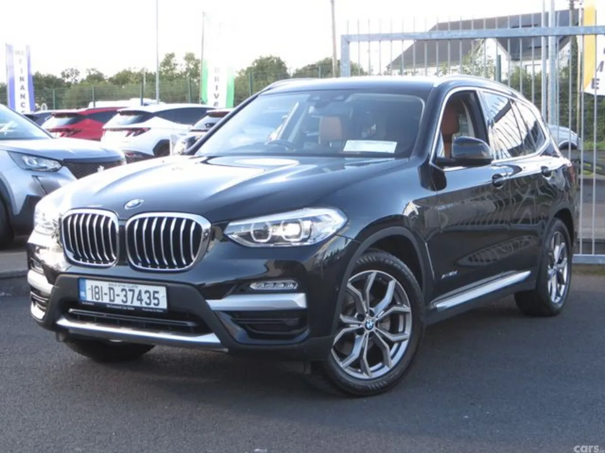 BMW X3 Estate, Diesel, 2018, Black