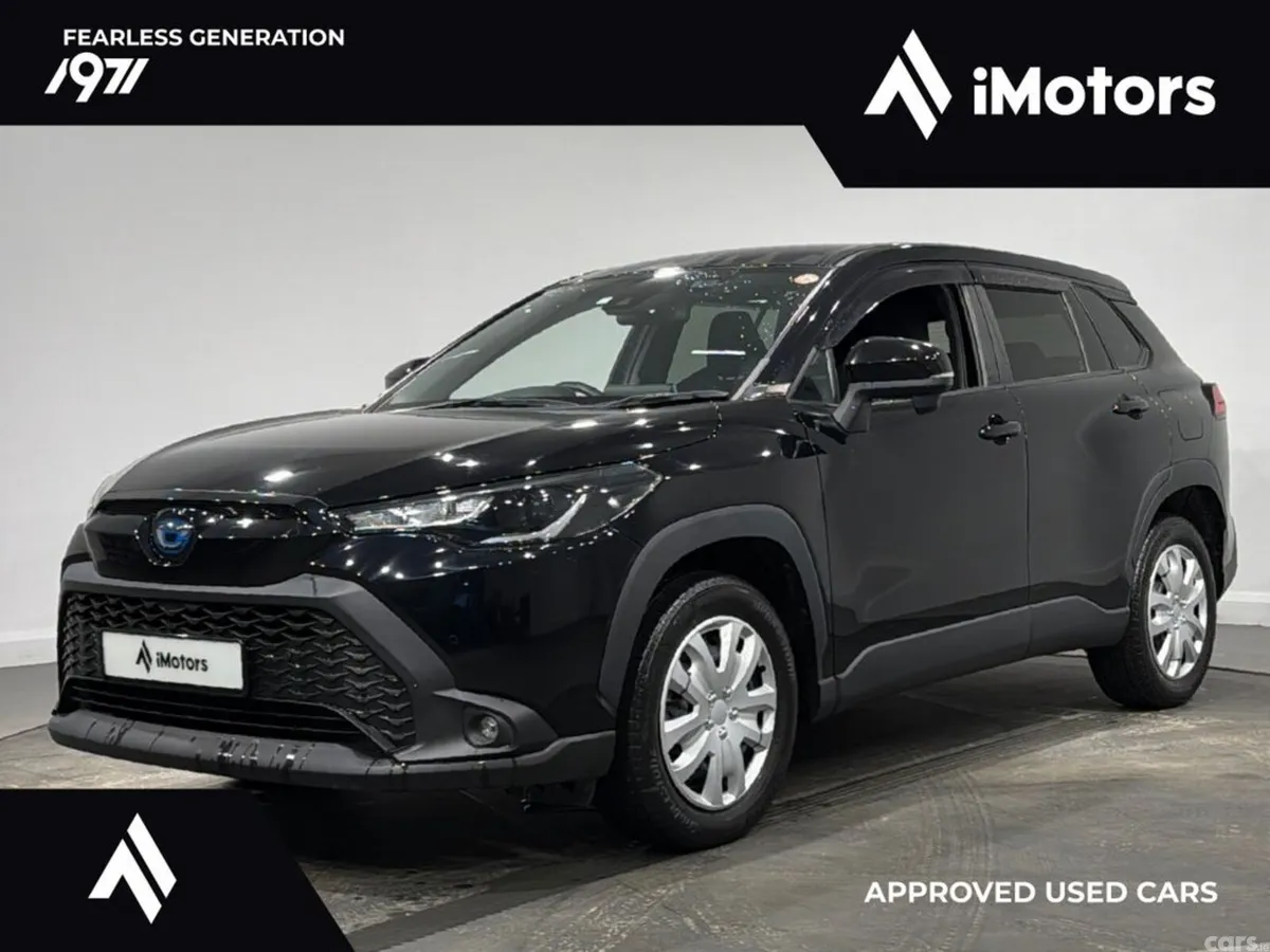 Toyota Corolla Cross SUV, Petrol Hybrid, 2023, Black