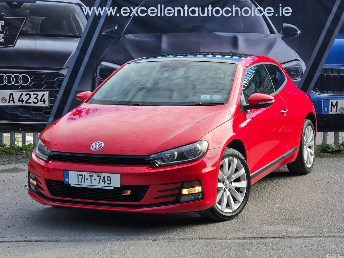 Volkswagen Scirocco Coupe, Petrol, 2017, Red