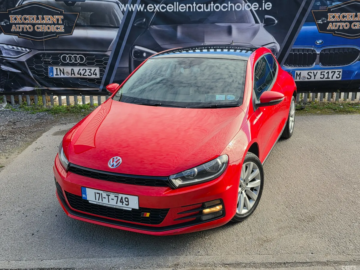 Volkswagen Scirocco Coupe, Petrol, 2017, Red