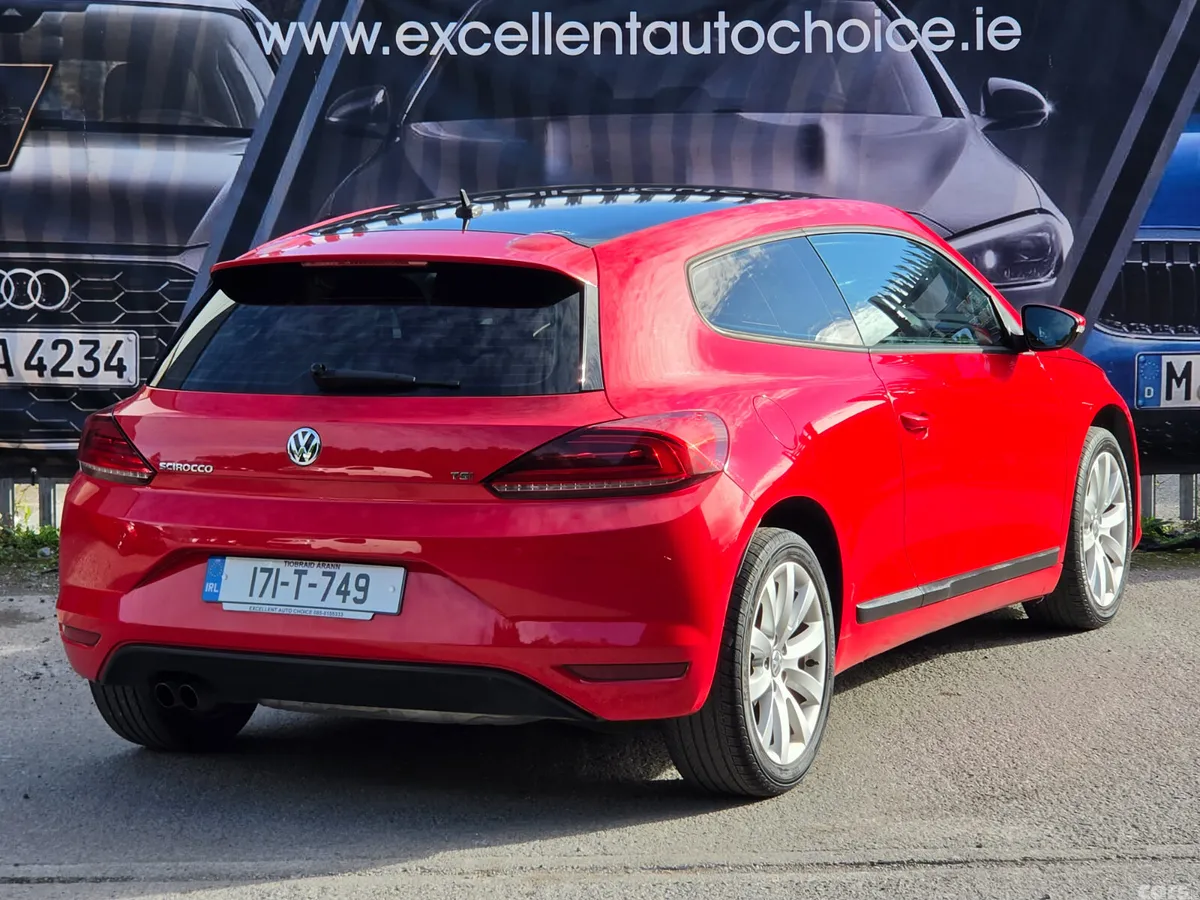 Volkswagen Scirocco Coupe, Petrol, 2017, Red