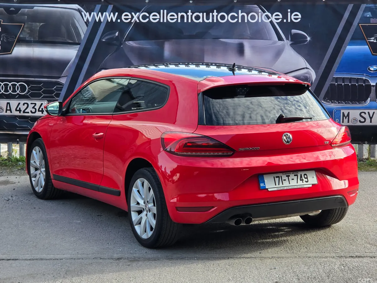 Volkswagen Scirocco Coupe, Petrol, 2017, Red