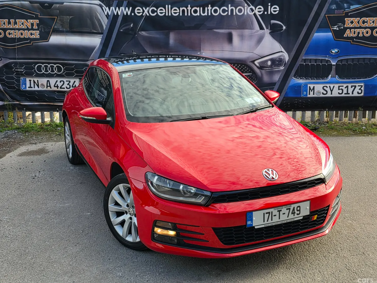 Volkswagen Scirocco Coupe, Petrol, 2017, Red