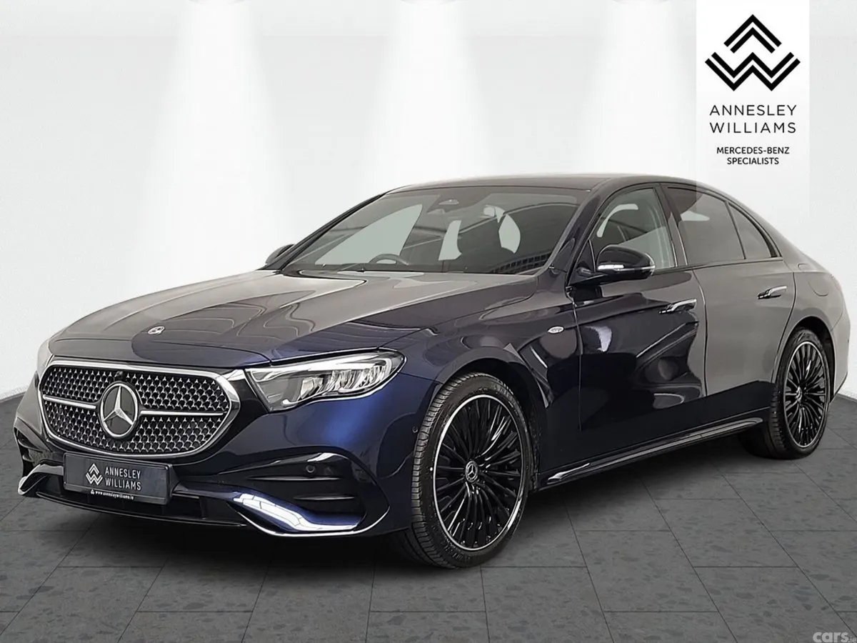 Mercedes-Benz E-Class Saloon, Petrol Plug-in Hybrid, 2025, Blue